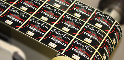 Etiquette Labels Belton Farm Red Crunch Etiquette's printing team have produced these labels for Belton Farm